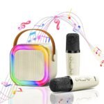 ⁦Pack Smart Watch et Haut Parleur Karaoké avec deux microphone – عرض خاص مكبر صوت كاريوكي مع ساعة ذكية⁩ - الصورة ⁦2⁩