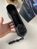 ⁦Organisateur 5 en 1 pour siège auto avec chargeur sans fil et 2 câbles télescopiques⁩ - الصورة ⁦7⁩