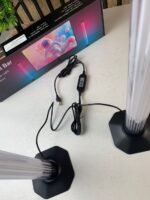 ⁦Lampes d’ambiance 2Pcs LED RVB Smart 360° avec plusieurs modes et synchronisation de la musique⁩ - الصورة ⁦9⁩