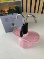 ⁦Cafetière Expresso 2 Tasses avec 2 Fontaine Rose – ماكينة تحضير القهوة⁩ - الصورة ⁦9⁩