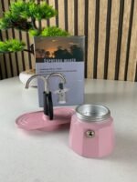 ⁦Cafetière Expresso 2 Tasses avec 2 Fontaine Rose – ماكينة تحضير القهوة⁩ - الصورة ⁦10⁩