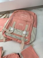 ⁦Ensemble de sacs d’école Kawai pour adolescents 5Pcs YISIYUAN Rose – محفظة 5 قطع كاواي وردي⁩ - الصورة ⁦4⁩
