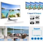 ⁦Répartiteur Vidéo HDMI 1x8 avec 8 Ports Compatible 4K – HDMI X8 موزع⁩ - الصورة ⁦5⁩
