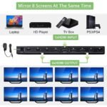 ⁦Répartiteur Vidéo HDMI 1x8 avec 8 Ports Compatible 4K – HDMI X8 موزع⁩ - الصورة ⁦4⁩