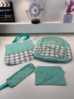 ⁦Ensemble de sacs d’école Kawai pour adolescents 4Pcs CLBD V4 Vert – محفظة 4 قطع كاواي أخضر⁩ - الصورة ⁦5⁩