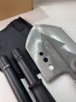 ⁦Pelle en ‎acier à haute teneur en carbone avec 3 Combinaisons de Longueur et outil de mesure – مجرفة متعددة الإستعمالات⁩ - الصورة ⁦10⁩