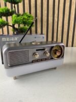 ⁦Radio Portable Rétro et Haut Parleur Bluetooth Style Vintage MD-1313BT – مكبر صوت بلوتوث⁩ - الصورة ⁦7⁩