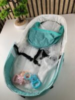 ⁦Lit et sac à langer pour enfants avec moustiquaire et auvent – سرير أطفال سهل النقل مع ناموسية مدمجة⁩ - الصورة ⁦9⁩