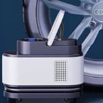 ⁦Compresseur d’Air Portable 12V 150 PSI Câble 2,8 m avec Éclairage LED – جهاز نفخ العجلات للسيارة⁩ - الصورة ⁦3⁩