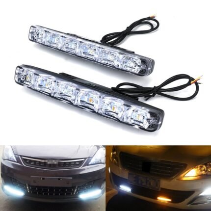 Feux de jour anti-brouillard Standard pour voiture 2 pcs ,10 led
