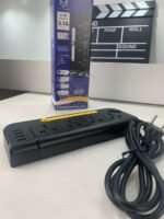 ⁦Multiprise 4 Sockets avec 4 Ports USB 1 Type-C 4000W Protection Surcharge et Lampe De Chevet – مقبس طاقة مع منافذ شحن⁩ - الصورة ⁦9⁩