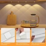 ⁦Lampe LED Rechargeable avec Détecteur De Mouvement Intérieur 3 Modes 40CM – مصباح مناطق ضيقة بعدة أوضاع⁩ - الصورة ⁦2⁩