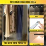 ⁦Lampe LED Rechargeable avec Détecteur De Mouvement Intérieur 3 Modes 40CM – مصباح مناطق ضيقة بعدة أوضاع⁩ - الصورة ⁦4⁩