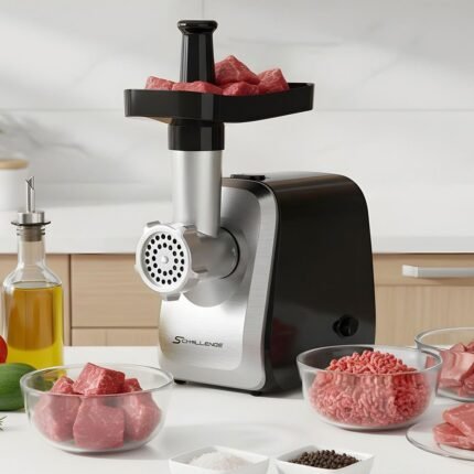 Hachoir à viande Schallenge AMB-MG5016-GS 1300W – ماكينة فرم اللحوم