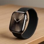 ⁦Smart Watch Étanche HainoTeko-10 avec 3 bracelets de luxe en acier inoxydable et silicone – ساعة ذكية أصلية⁩ - الصورة ⁦3⁩