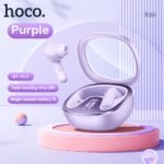 ⁦Écouteurs sans fil Bluetooth 5.3 HOCO EQ6 Purple – سماعات لاسلكية أصلية⁩ - الصورة ⁦5⁩