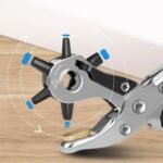 ⁦Cuir Ceinture Trou Punch + Bouton Pression Outil Kit⁩ - الصورة ⁦5⁩