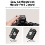 ⁦Microphone cravate sans fil Hollyland Lark M2S Combo (récepteur caméra + récepteur USB-C + câble Lightning)⁩ - الصورة ⁦6⁩