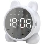 ⁦Réveil Numérique Sans Fil avec Affichage LED Miroir et Haut-Parleur Bluetooth - منبه رقمي لاسلكي بشاشة مرآة ومكبر صوت بلوتوث⁩ - الصورة ⁦6⁩