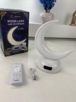⁦Lampe Lune Colorée avec Haut-Parleur Coran – مصباح القمر الملون مع مكبر صوت القرآن⁩ - الصورة ⁦8⁩