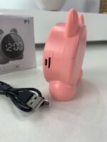 ⁦Réveil Numérique Sans Fil avec Affichage LED Miroir et Haut-Parleur Bluetooth - منبه رقمي لاسلكي بشاشة مرآة ومكبر صوت بلوتوث⁩ - الصورة ⁦9⁩