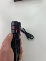 ⁦Lampe de Poche LED à Zoom Télescopique avec Bandes Fluorescentes - مصباح يدوي مع زووم تلسكوبي⁩ - الصورة ⁦14⁩