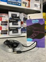 ⁦Bande lumineuse Fibre optique Led fluo RGB USB pour intérieur de voiture⁩ - الصورة ⁦2⁩