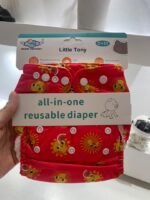 ⁦Couche bébé lavable et réutilisable pour Plage et Piscine – حفاضة الرضيع للمسبح⁩ - الصورة ⁦11⁩