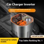 ⁦Convertisseur de Puissance pour Voiture 12V/24V vers DC220V Charge Rapide – محول التيار الكهربائي في السيارة⁩ - الصورة ⁦6⁩