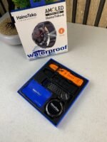 ⁦HainoTeko-6 avec écran AMOLED 3 paires de bracelets et lampe torche intégrée - ساعة ذكية أصلية⁩ - الصورة ⁦7⁩