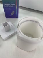 ⁦Lampadaire d’Angle LED RGB à Intensité Variable – مصباح ملون للديكور⁩ - الصورة ⁦9⁩