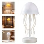 ⁦Lampe méduse RVB rechargeable avec capteur tactile et pieds dansants – مصباح ديكور على شكل قنديل⁩ - الصورة ⁦2⁩