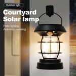 ⁦Lanterne de Jardin Solaire avec Détecteur de Mouvement JF-8818 – مصباح خارجي يعمل بالطاقة الشمسية⁩ - الصورة ⁦6⁩