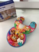 ⁦Coussin de Jeu Bébé - Jouet d'Éveil Sensoriel Montessori avec Animaux Sonores – وسادة البطن للرضع⁩ - الصورة ⁦11⁩