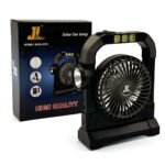 Ventilateur portable rechargeable avec lampe torche JL-9522 – مروحة محمولة مع مصباح