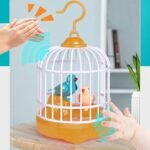 ⁦Jouet Électrique de Simulation de Cage à Oiseaux avec Contrôle Sonore – لعبة قفص الطيور المكررة للكلام⁩ - الصورة ⁦4⁩