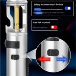 ⁦Briquet électrique Jet Flamme avec verrouillage de sécurité et ouvre bouteille⁩ - الصورة ⁦4⁩