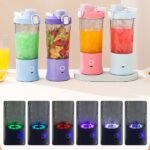 ⁦Mixeur Broyeur à Glace Rechargeable Portable 600ml⁩ - الصورة ⁦3⁩