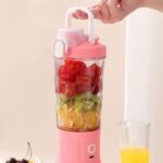 ⁦Mixeur Broyeur à Glace Rechargeable Portable 600ml⁩ - الصورة ⁦4⁩
