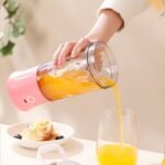 ⁦Mixeur Broyeur à Glace Rechargeable Portable 600ml⁩ - الصورة ⁦5⁩