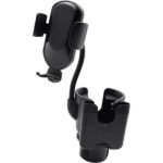 ⁦Support de téléphone pour voiture avec porte-gobelet rotation à 360° - حامل هواتف وأكواب في السيارة⁩ - الصورة ⁦4⁩