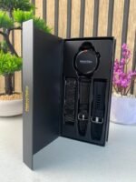 ⁦Smartwatch Haino Teko RW-61 avec écran AMOLED lampe de poche intégrée et 3 paires – ساعة ذكية أصلية⁩ - الصورة ⁦7⁩