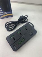 ⁦Multiprise 3 Socket avec 4 Ports USB 2 Type-C 4000W Protection Surcharge – مقبس طاقة مع منافذ شحن⁩ - الصورة ⁦7⁩