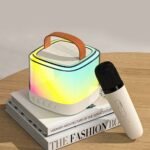 ⁦Microphone karaoké sans fil multifonctionnel haut-parleur Bluetooth (U16)⁩ - الصورة ⁦2⁩