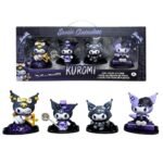 Ensemble Figurines 4pcs Collectible Kuromi – طقم مجسمات كورومي