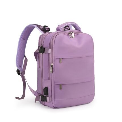 Sac à dos de voyage grande capacité avec plusieurs compartiments extensible L-263