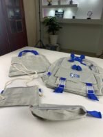 ⁦Ensemble de sacs d’école Kawai pour adolescents 4Pcs Lapin X Gris – محفظة 4 قطع كاواي رمادي⁩ - الصورة ⁦2⁩