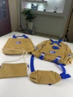 ⁦Ensemble de sacs d’école Kawai pour adolescents 4Pcs Lapin X Marron – محفظة 4 قطع كاواي بني⁩ - الصورة ⁦3⁩