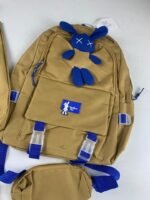 ⁦Ensemble de sacs d’école Kawai pour adolescents 4Pcs Lapin X Marron – محفظة 4 قطع كاواي بني⁩ - الصورة ⁦5⁩