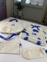 ⁦Ensemble de sacs d’école Kawai pour adolescents 4Pcs Lapin X Blanc – محفظة 4 قطع كاواي أبيض⁩ - الصورة ⁦3⁩